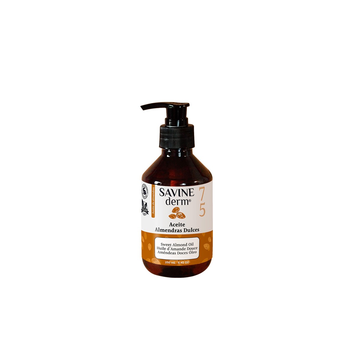Aceite de almendras dulces 250ml Savine Derm