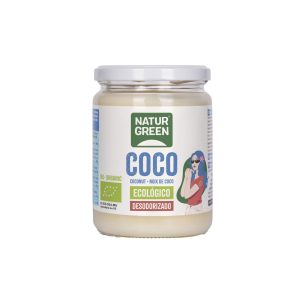 Grasa de Coco Desodorizado Bio 430ml-400g Naturgreen