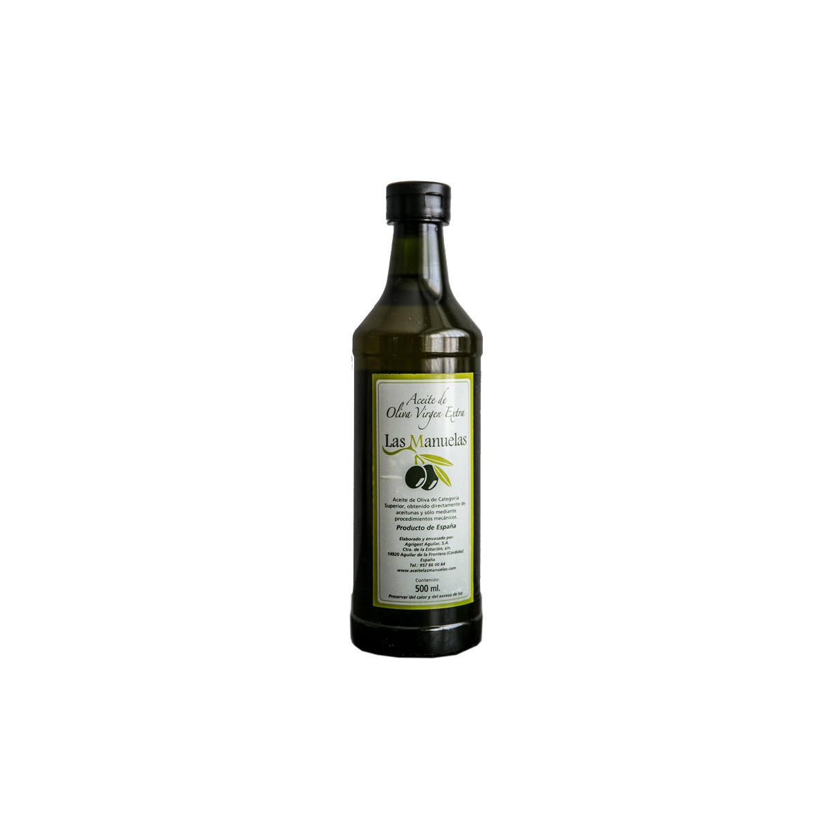 Aceite de Oliva VE Superior 500ml Las Manuelas