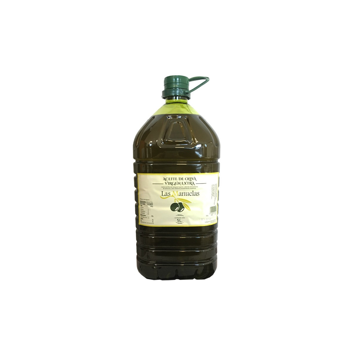Aceite de Oliva VE Superior 5L Las Manuelas
