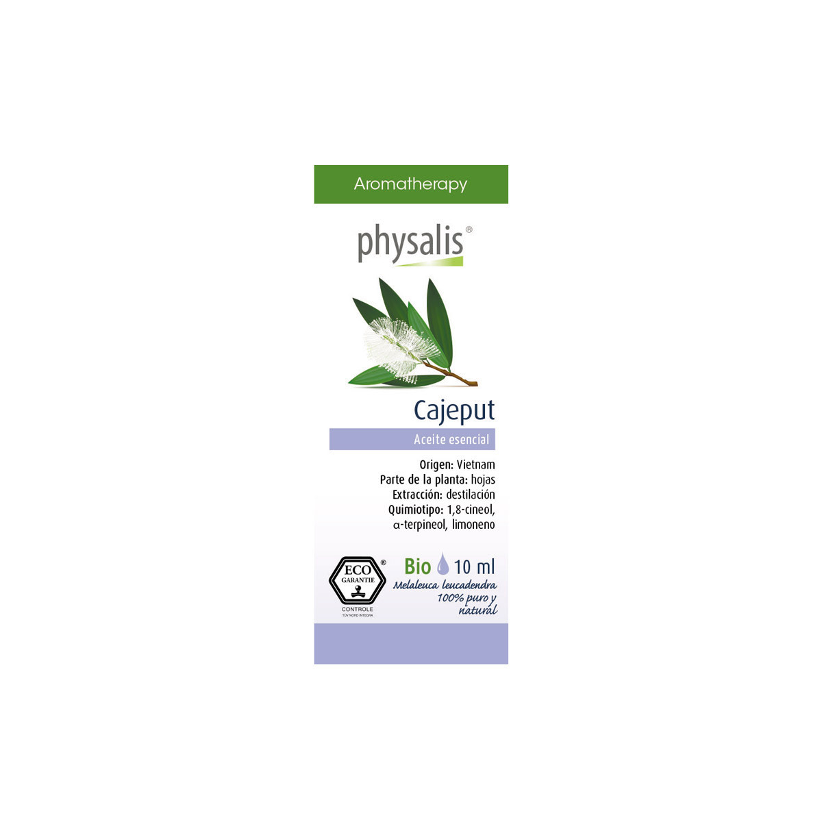 Aceite esencial de cajeput bio 10ml Physalis