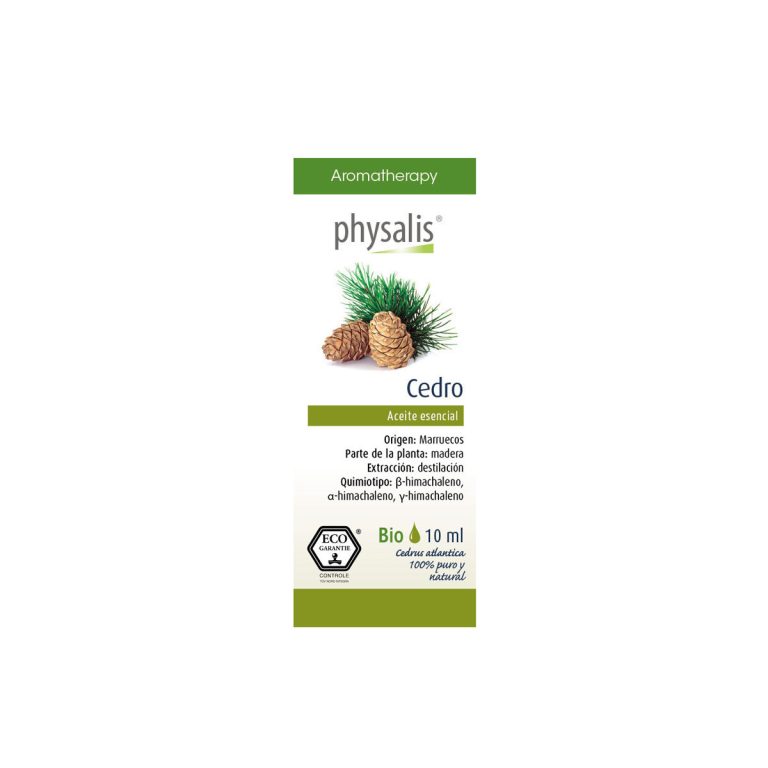 Aceite esencial de cedro bio 10 ml Physalis