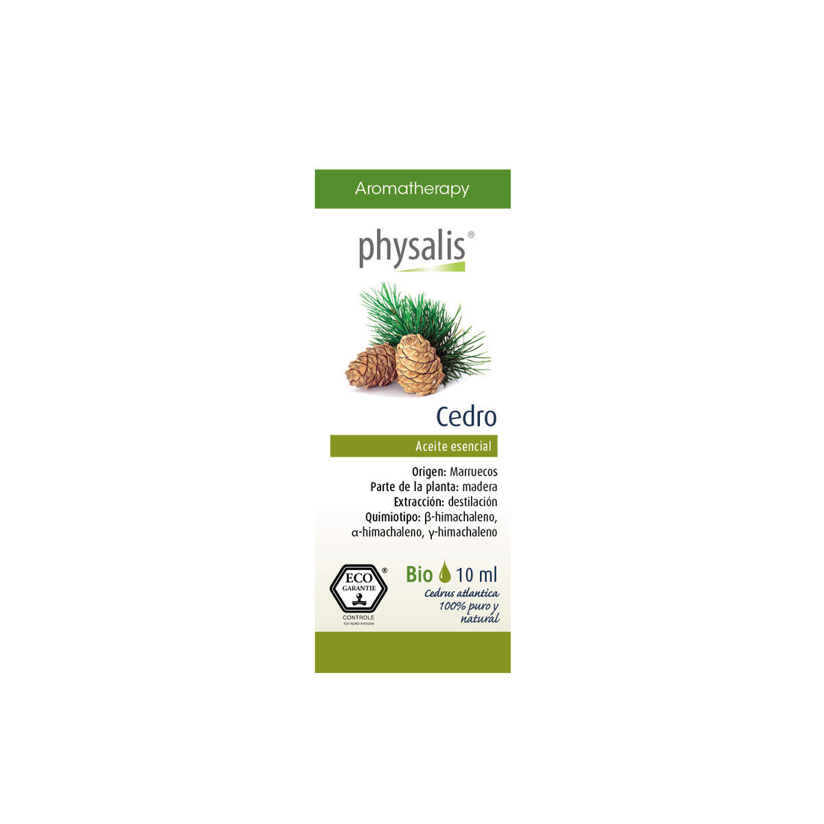 Aceite esencial de cedro bio 10 ml Physalis