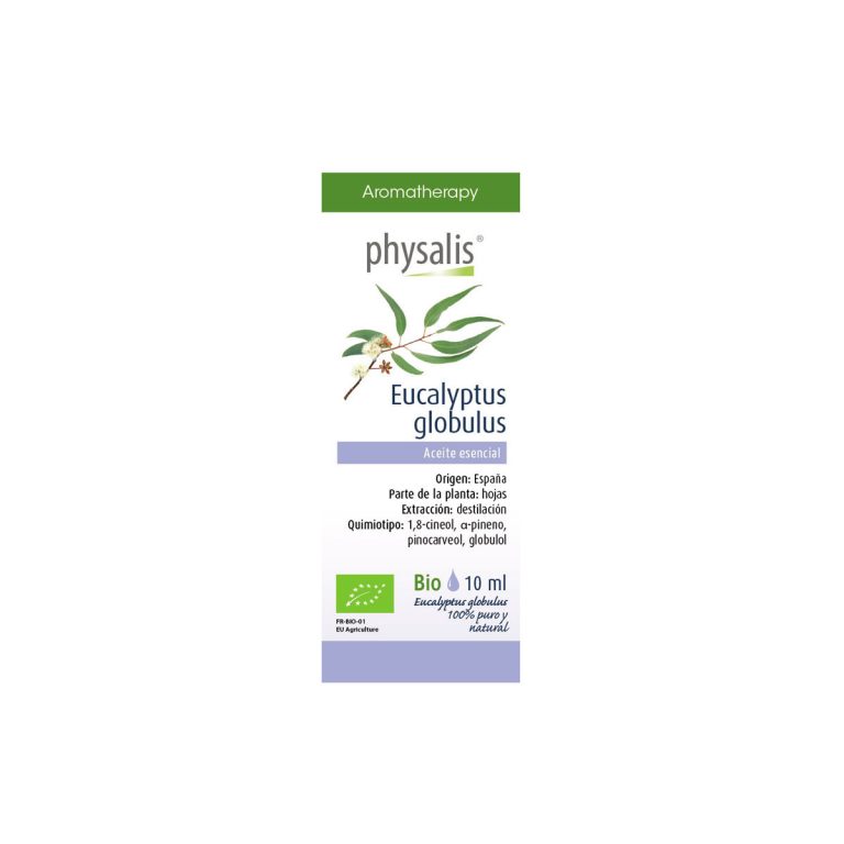 Aceite esencial de eucalipto globulus bio 10 ml Physalis