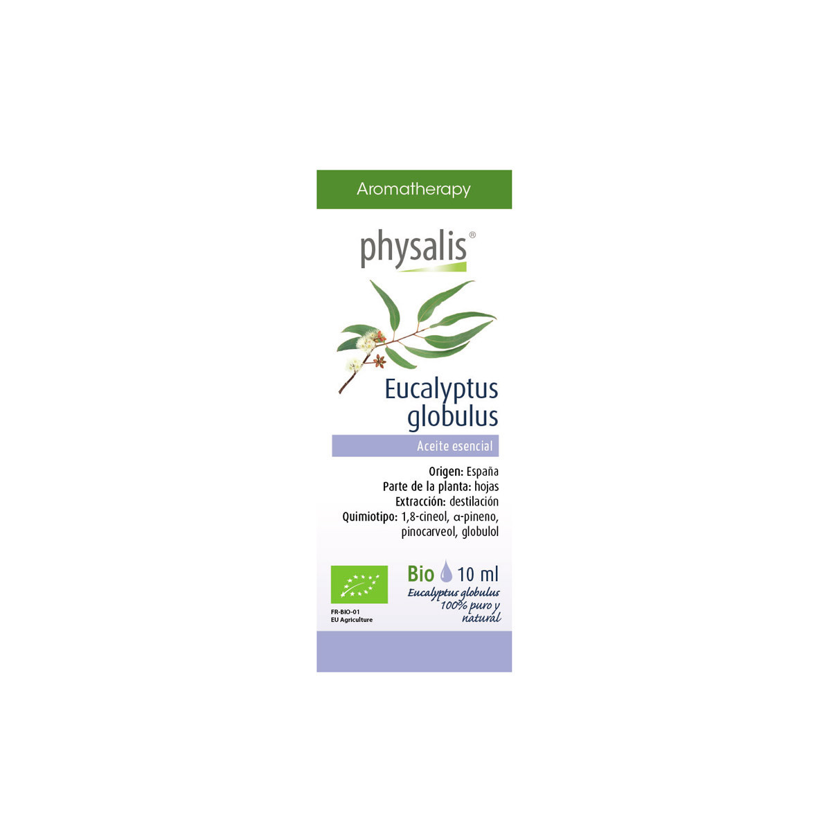 Aceite esencial de eucalipto globulus bio 10 ml Physalis