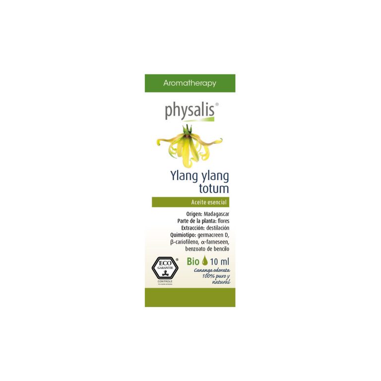 Aceite esencial de ylang ylang bio 10ml Physalis
