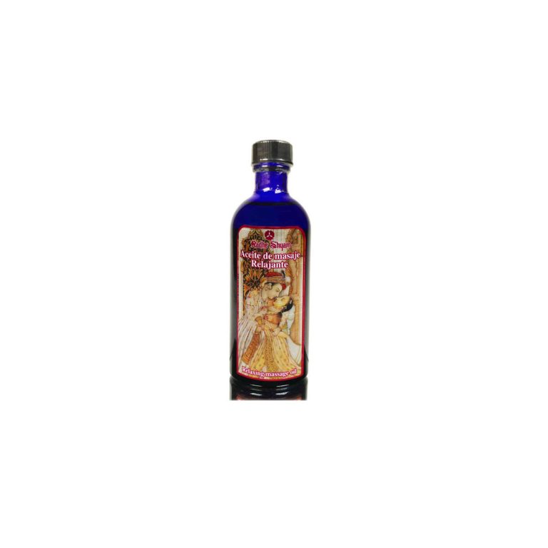 Aceite masaje relajante 100 ml. Radhe Shyam