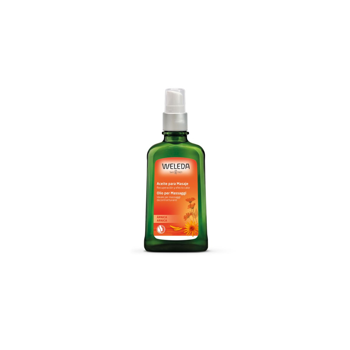 Aceite para masaje de arnica 100ml Weleda