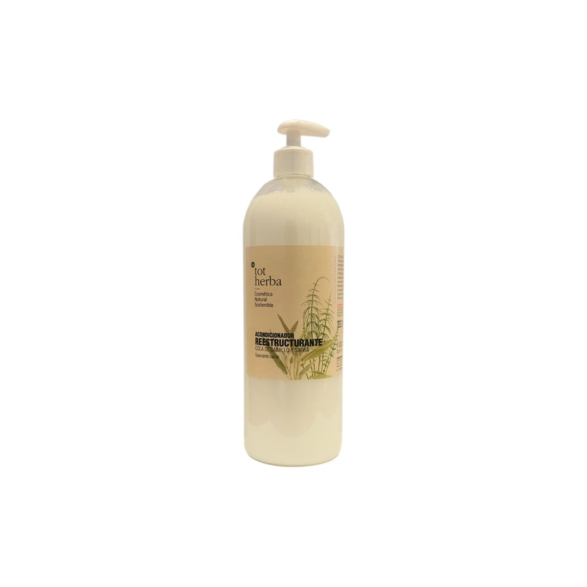 Acondicionador Reestructurante Cola caballo y salvia 1L Tot herba