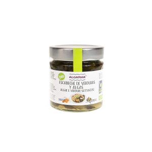 Algas y verduras en escabeche bio 190g Algamar