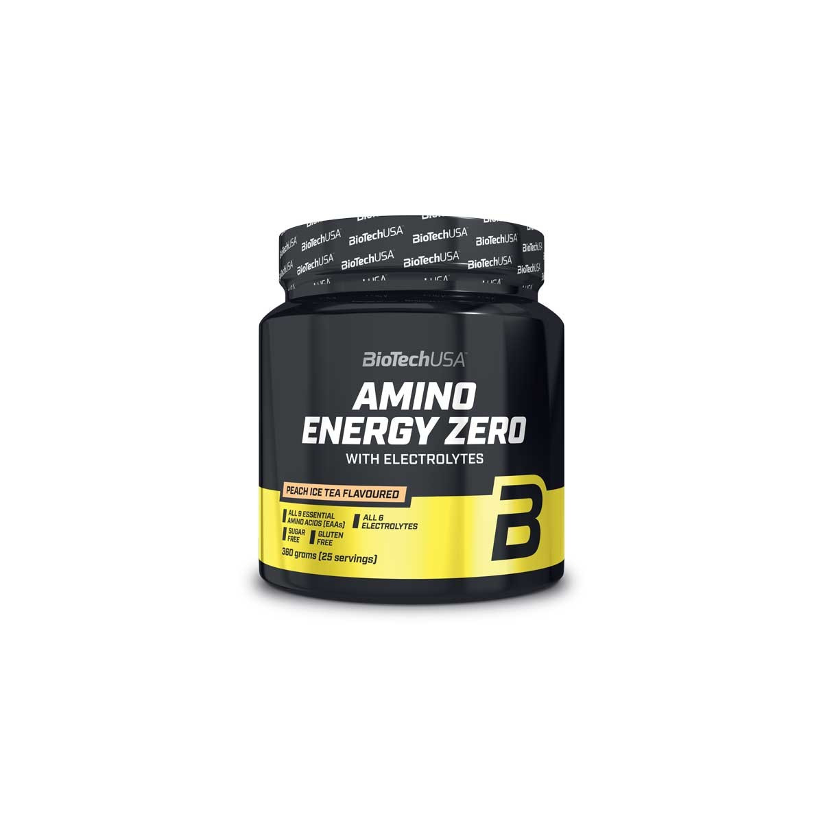 Amino energy zero con electrolitos sabor melocoton polvo 360g BiotechUSA