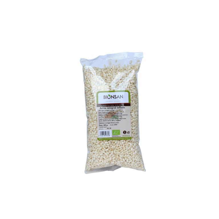 Arroz Integral Inflado Bio 180g Bionsan