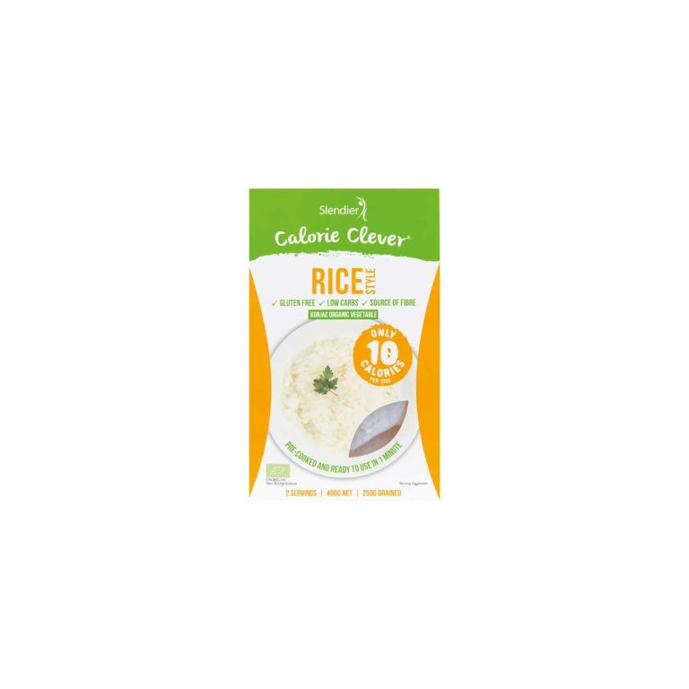 Arroz konjac sin gluten bio 400g Slendier