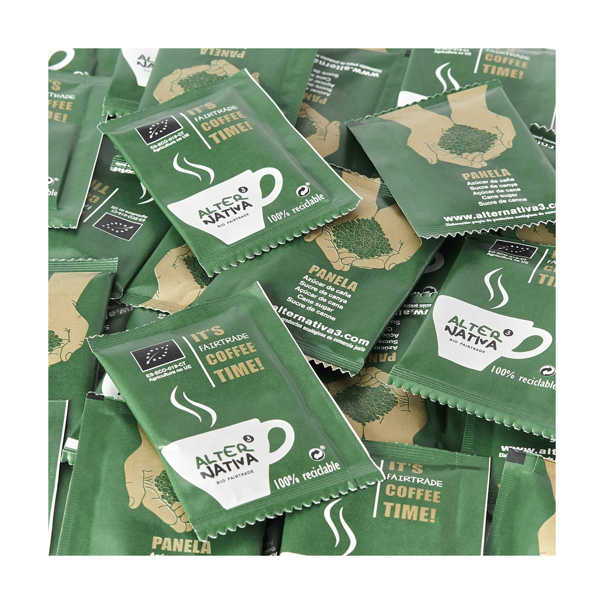 Azucarillos de caña panela Bio 300x6g Alternativa3