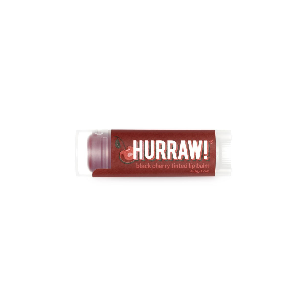 Balsamo labial color Cereza Negra 4.8g Bio Hurraw!