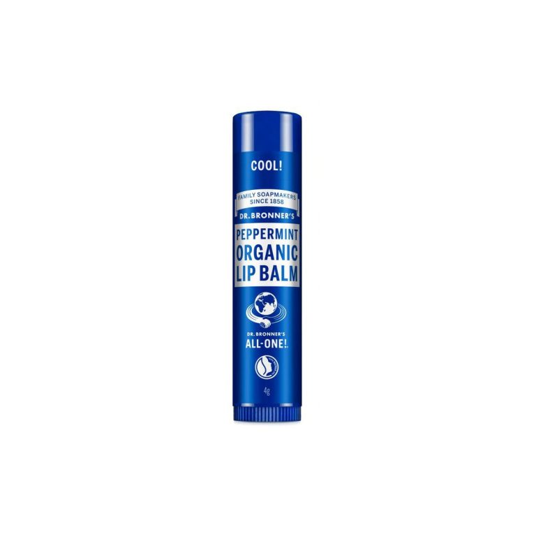 Balsamo labial de menta bio Dr. Bronner's