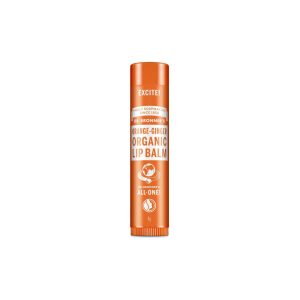 Balsamo labial de naranja y jengibre bio Dr. Bronner's