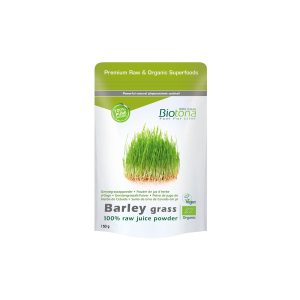 Barley grass/hierba de cebada superfood bio 150g Biotona