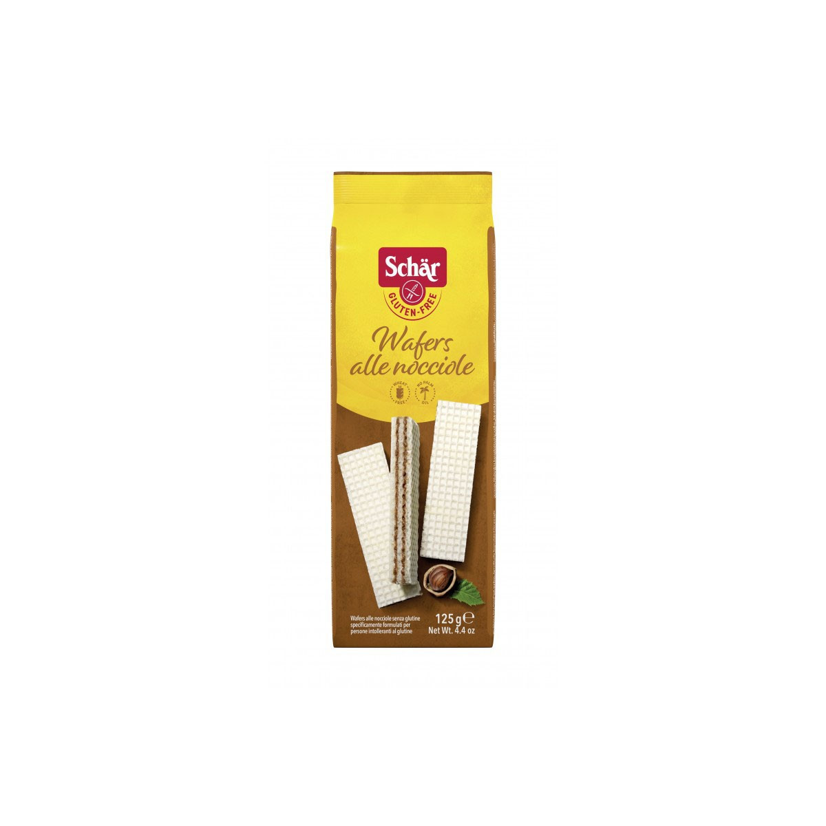 Barquillos de avellanas 125g Schar