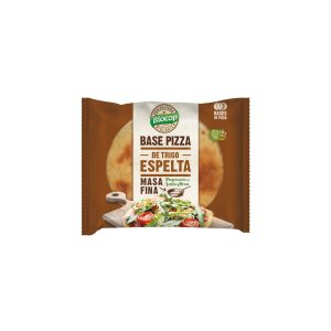 Base de pizza de espelta masa fina 3x130g Biocop