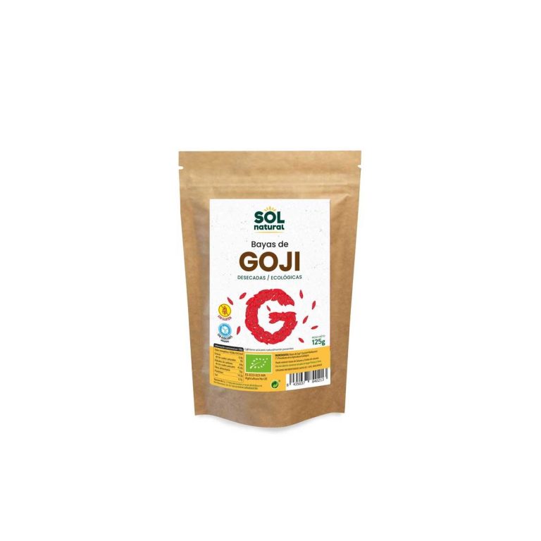Bayas de goji bio 125g Sol Natural
