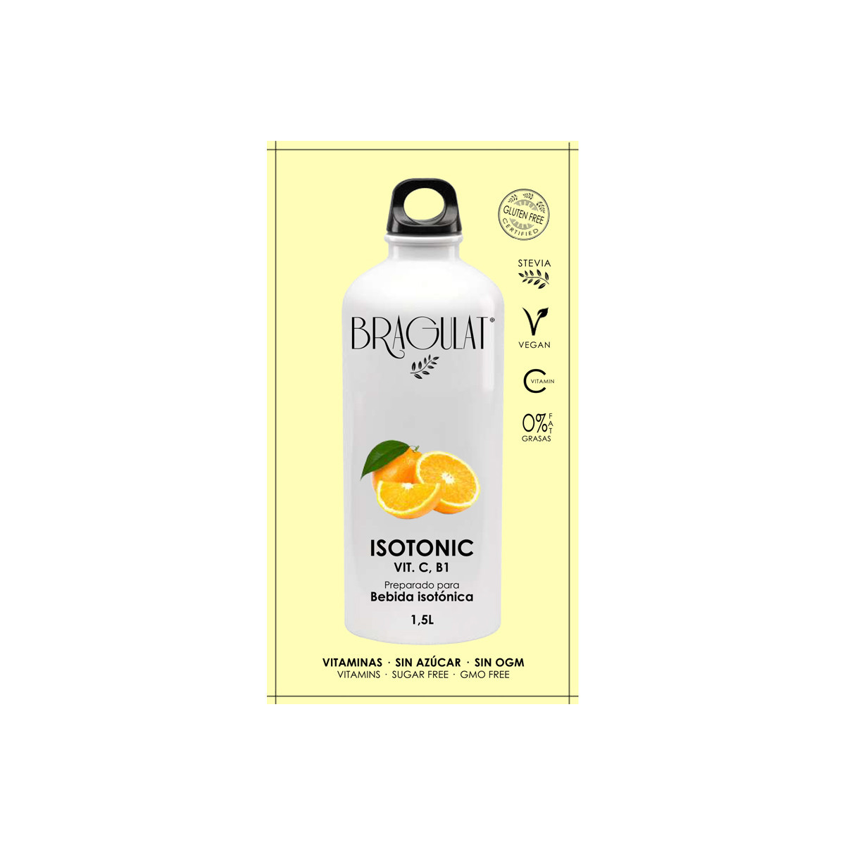 Bebida Soluble Isotonic Vit.C B1 15x9g Bragulat