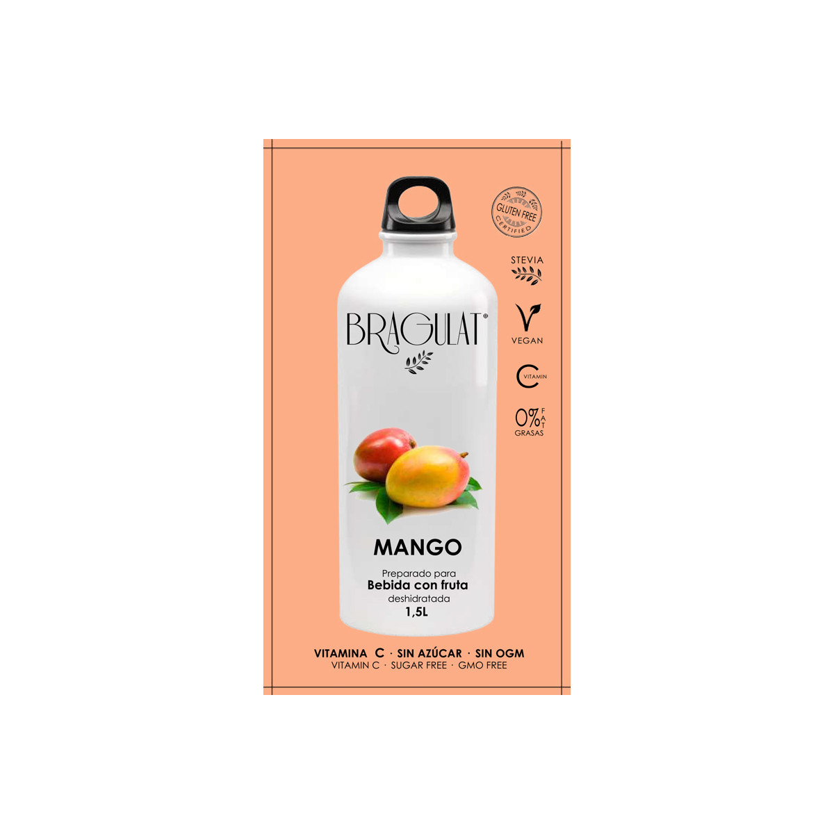 Bebida Soluble Mango 15x9g Bragulat