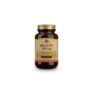 Biotina 300µg 100 comprimidos Solgar