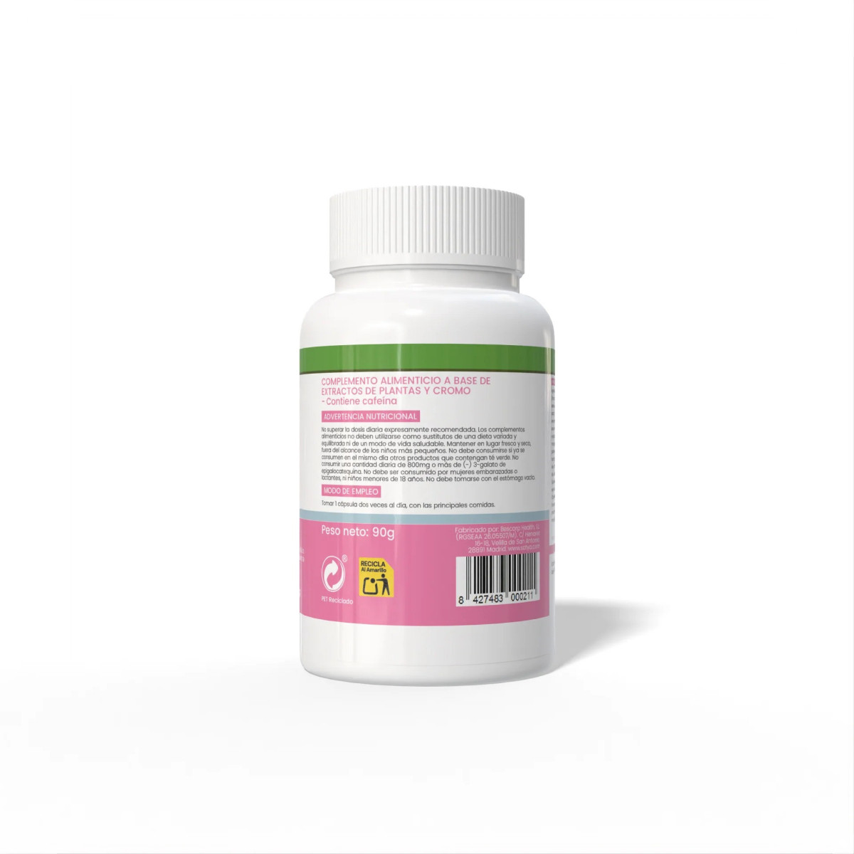Burner-Garcinia,Mango,Te verde,Acai,Cromo 750mg 120 capsulas Sotya