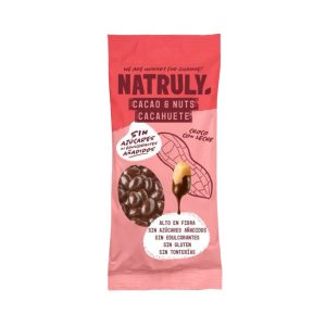Cacao&Nuts de Chocolate con leche 50g Natruly
