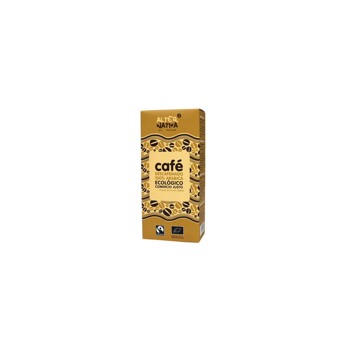 Cafe descafeinado molido bio 250 g Alternativa 3
