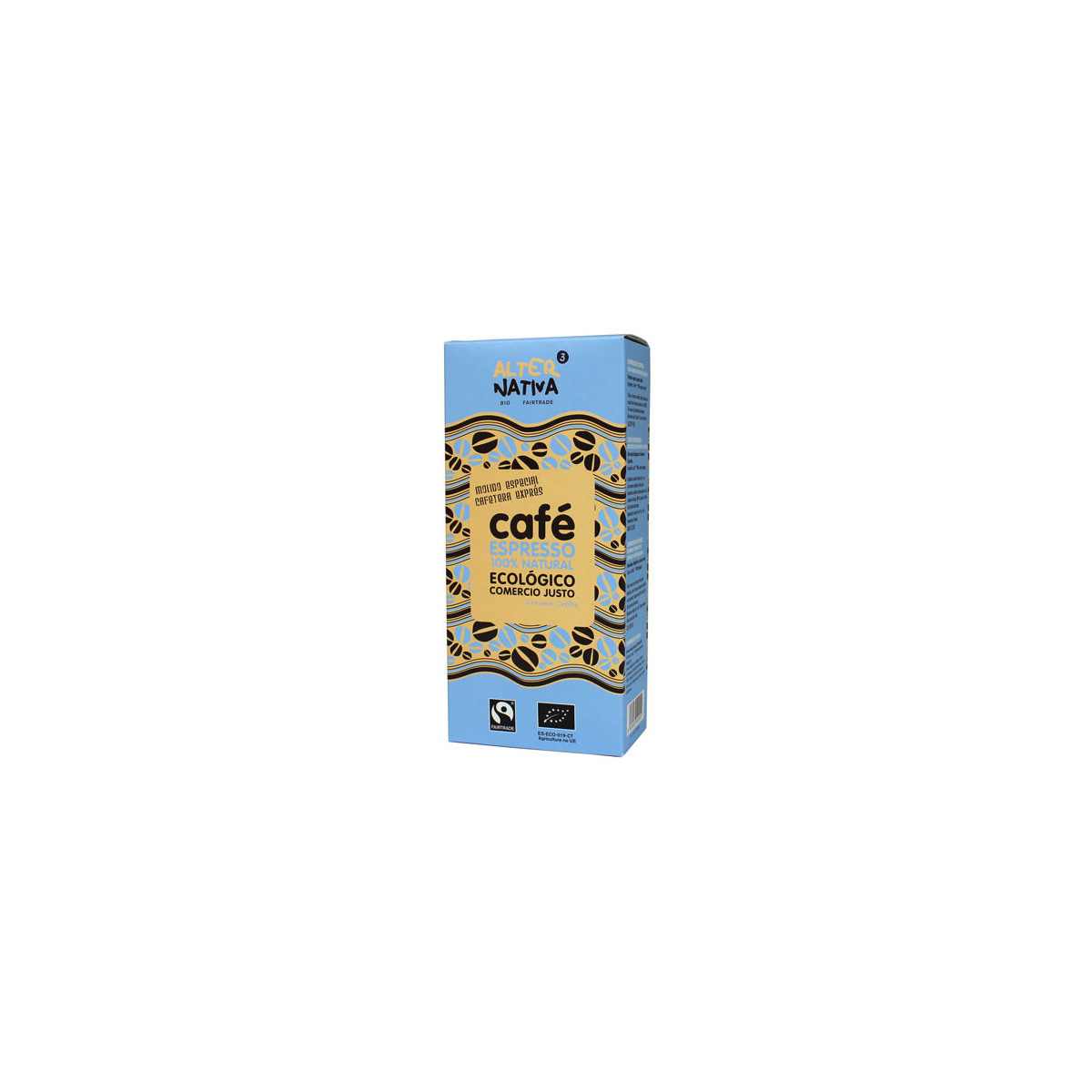 Cafe espresso molido bio 250 g Alternativa 3