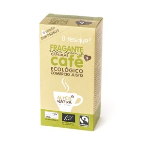 Cafe Fragante capsulas bio 10x5g Alternativa 3