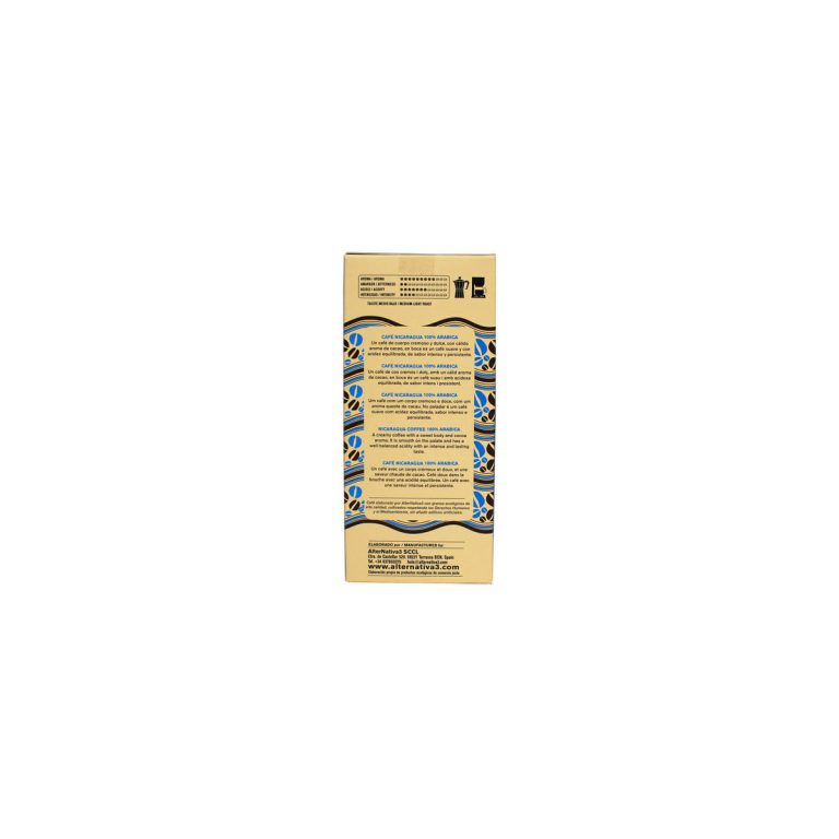 Cafe Nicaragua molido bio 250 g Alternativa 3