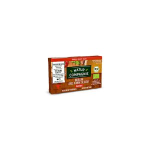Caldo de ternera Bio 8x10g cubitos Natur Compagnie