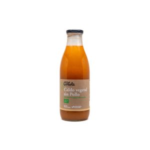 Caldo vegano sabor pollo 1 litro Carlota Organic