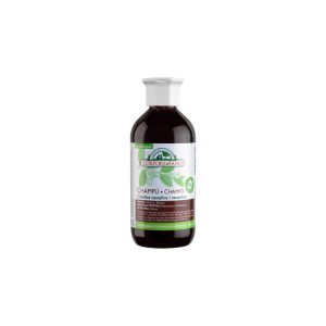 Champu cabello castaño henna, keratina y aloe 300ml Corpore Sano