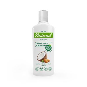 Champu Coco y almendra Raices grasas, puntas secas 400ml Rose&Rose