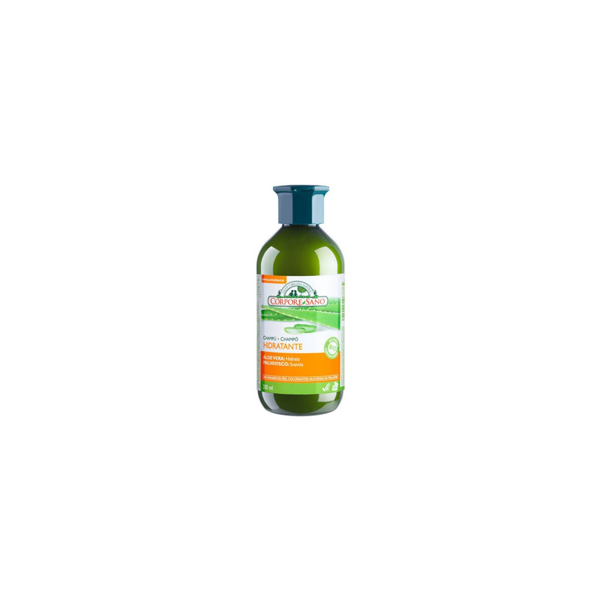 Champu Hidratante Aloe y Malvavisco 300ml Corpore Sano