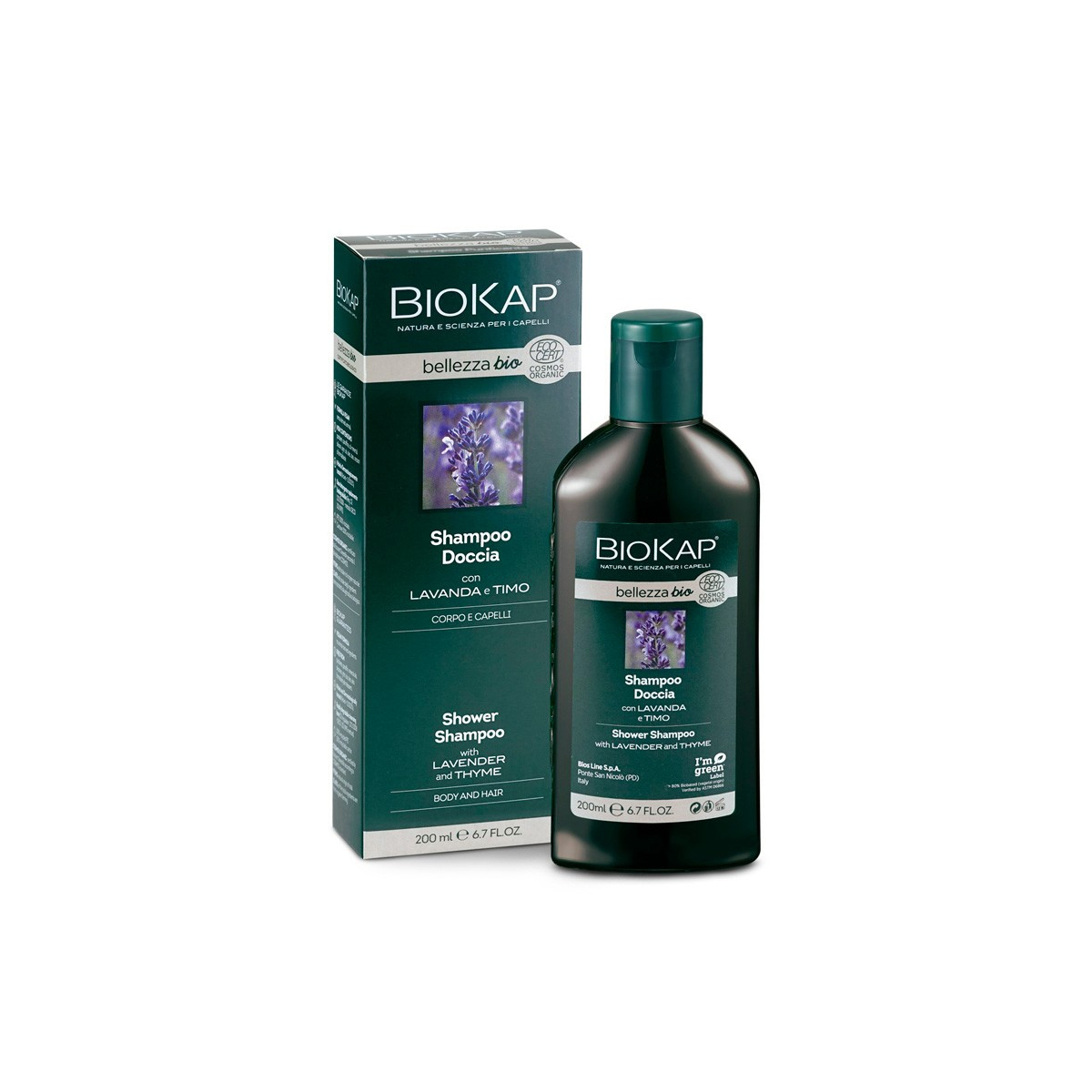 Champu y gel de ducha Belleza Bio 200ml Biokap