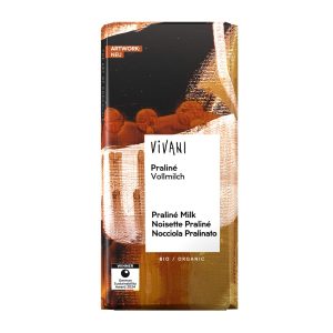 Chocolate con leche con Praline Bio 100g Vivani
