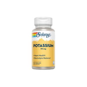 Potasio citrato 99mg 60vcaps Solaray