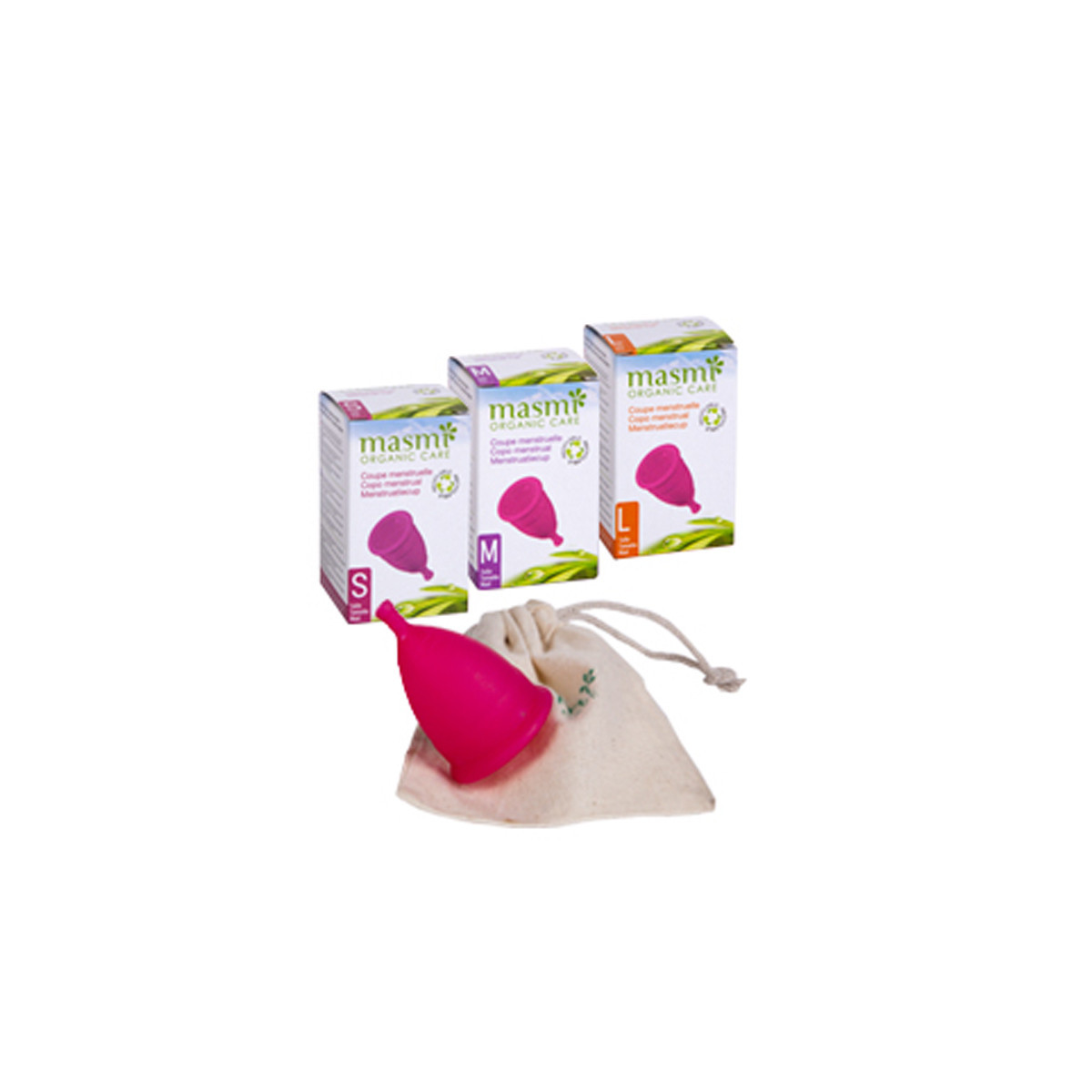 Copa menstrual talla L. Masmi