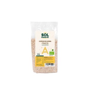 Copos de avena finos bio 500g Sol Natural
