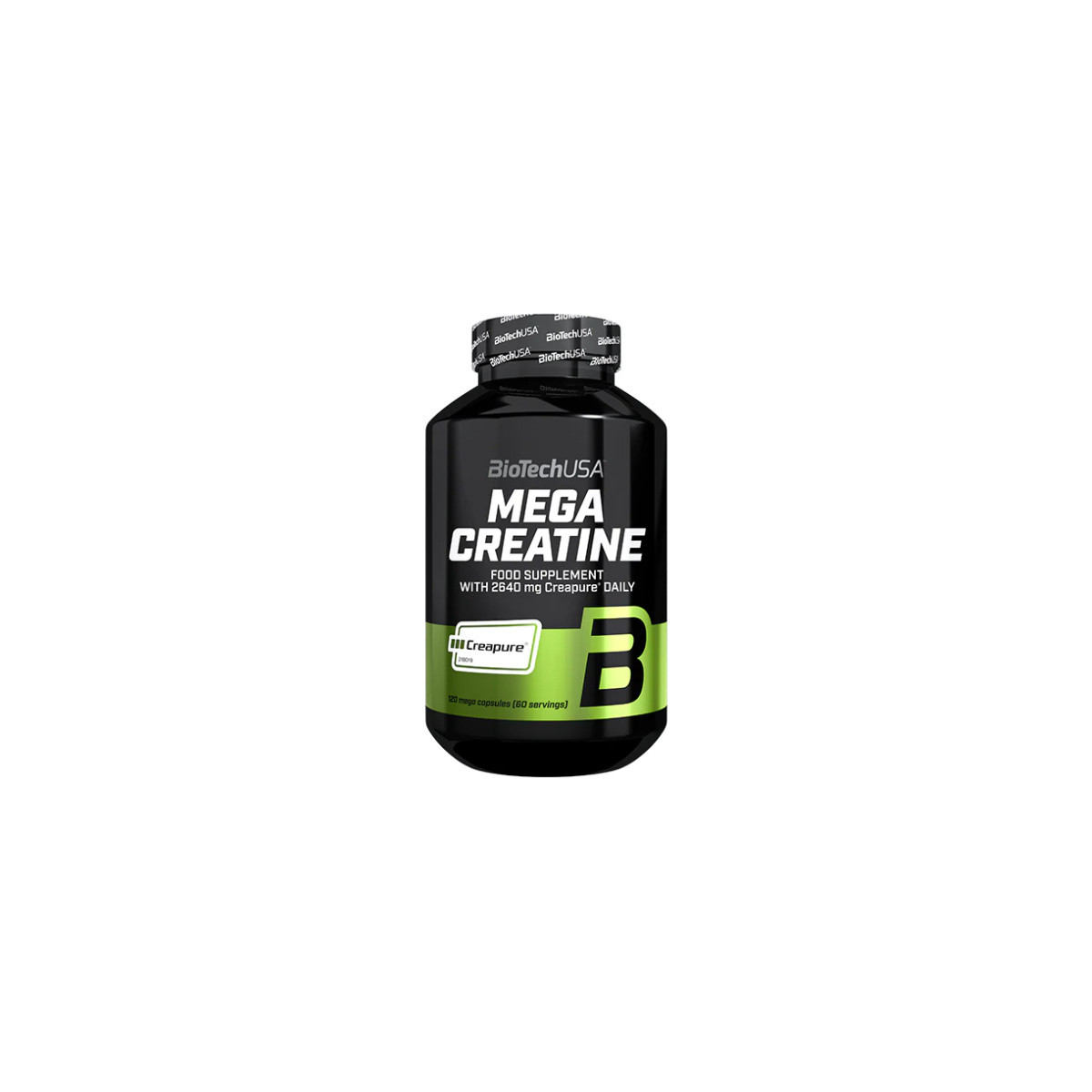 Creapure Mega Creatina 120 caps BiotechUSA