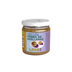 Crema avellanas bio 330g Monki