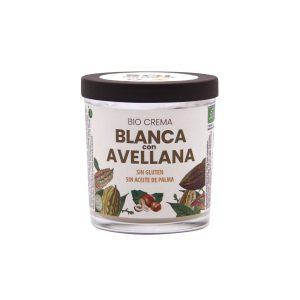 Crema blanca con avellanas bio 200g Sol Natural