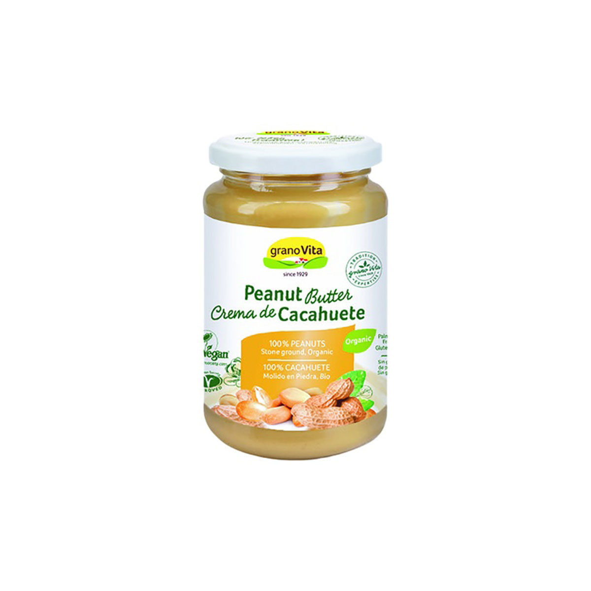 Crema de Cacahuete Bio 350g Granovita