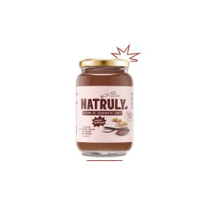 Crema de cacahuete cacao y vainilla 500g Natruly