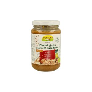 Crema de Cacahuete cruijiente (crunchy) Bio 350g Granovita
